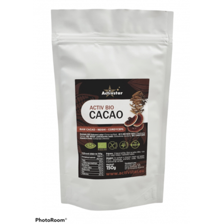 Activ BIO cacao - reishi + cordyceps 150 g