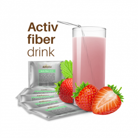 ACTIV fiber drink jahoda 1 SÁČOK