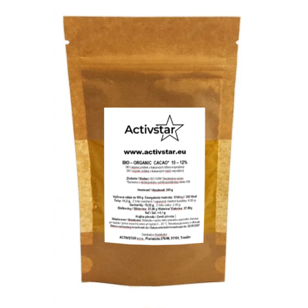 BIO ORGANIC CACAO 10 – 12% - 250 g