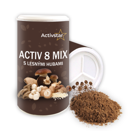 ACTIV 8 MIX – Keltská morská soľ s lesnými hubami 180g