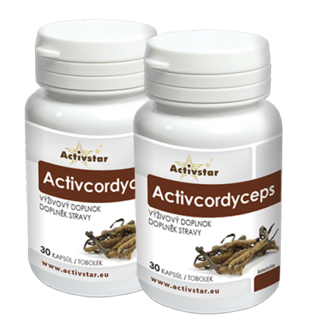 Activcordyceps 30 + 30 kapsúl